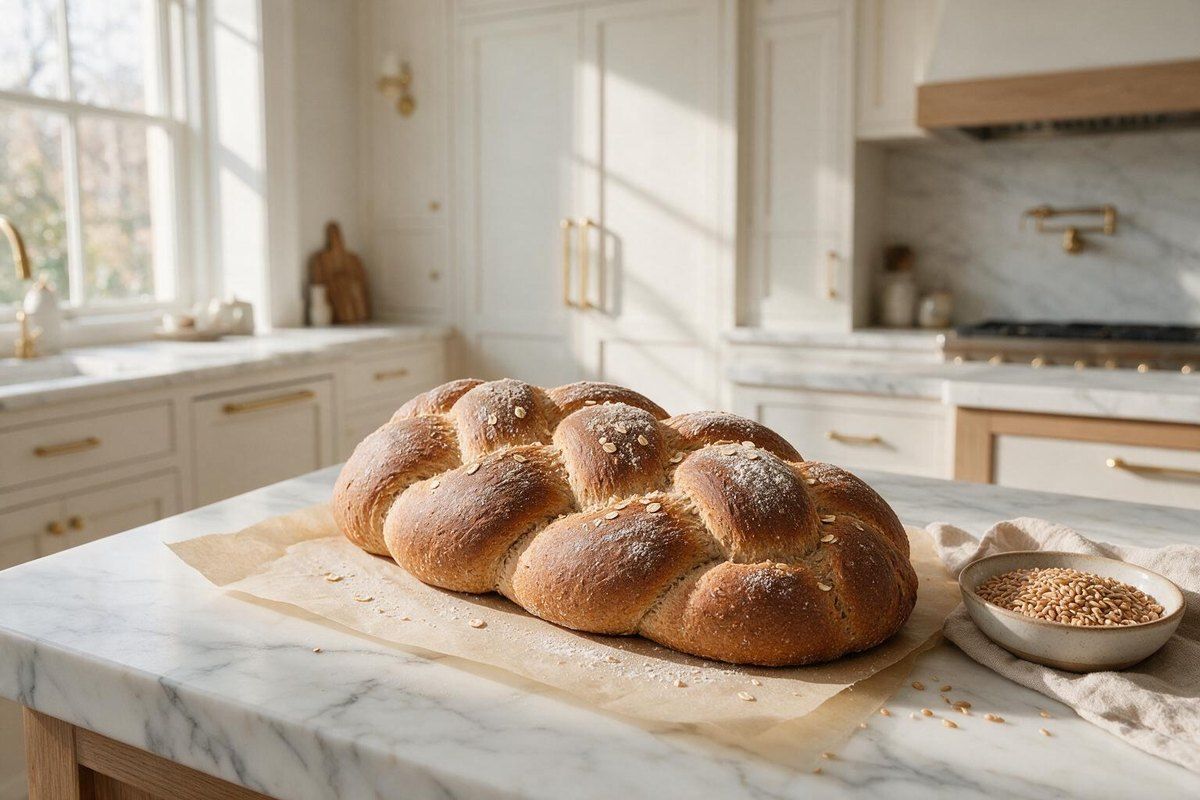 Spelt challah